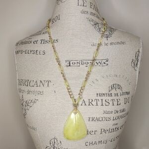 60s Mod Lucite Chainlink Necklace